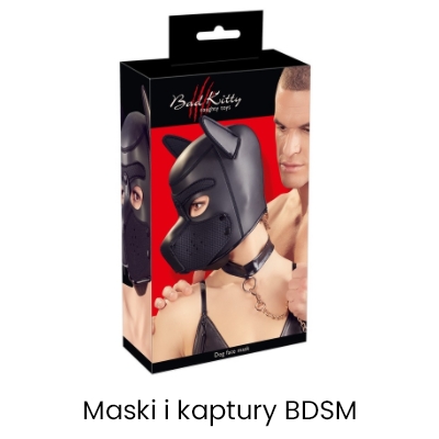 Maski i kaptury BDSM